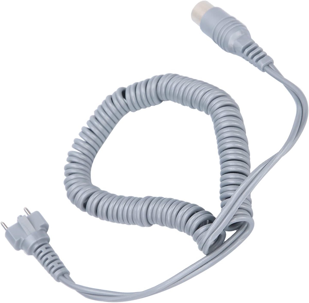 Accessoires voor manicuremachines, kabel voor handstuk voor nagelboor met legeringsmateriaal (grijs)