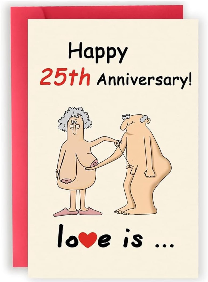 Kaart voor 25e huwelijksverjaardag, 1 stuk, met herinneringshart, hoge kwaliteit, voor echtgenoot, vrouw, paar, cadeau om een belangrijke mijlpaal te vieren, wensen met envelop, zilverhout