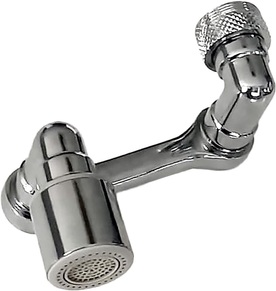 TV - Kraanadapter 1080-1080 draaibare kraan - Verlenging keukenkraan - Waterbesparende filter- Past op de meeste standaard kranen M24/100, F22/100, F20/100.