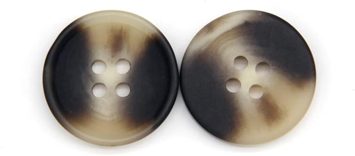 Knopen met platte achterkant harsknopen voor kleding pak jas decoratie DIY accessoires