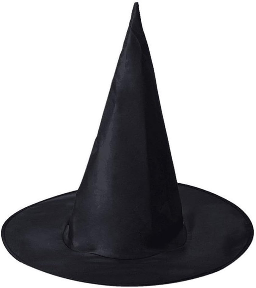 Hoeden & hoofddeksels voor kinderen, heksenhoed, maskerade-accessoires, cadeaus voor meisjes en jongens, Halloween, party, familiefeest, verjaardag (zwart)