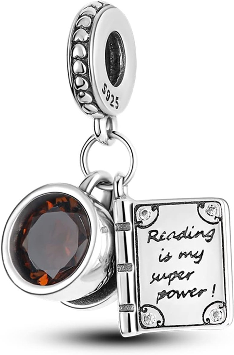 Bedels hanger zilver 925 voor armbanden, compatibel met Europese armbanden en halskettingen voor vrouwen
