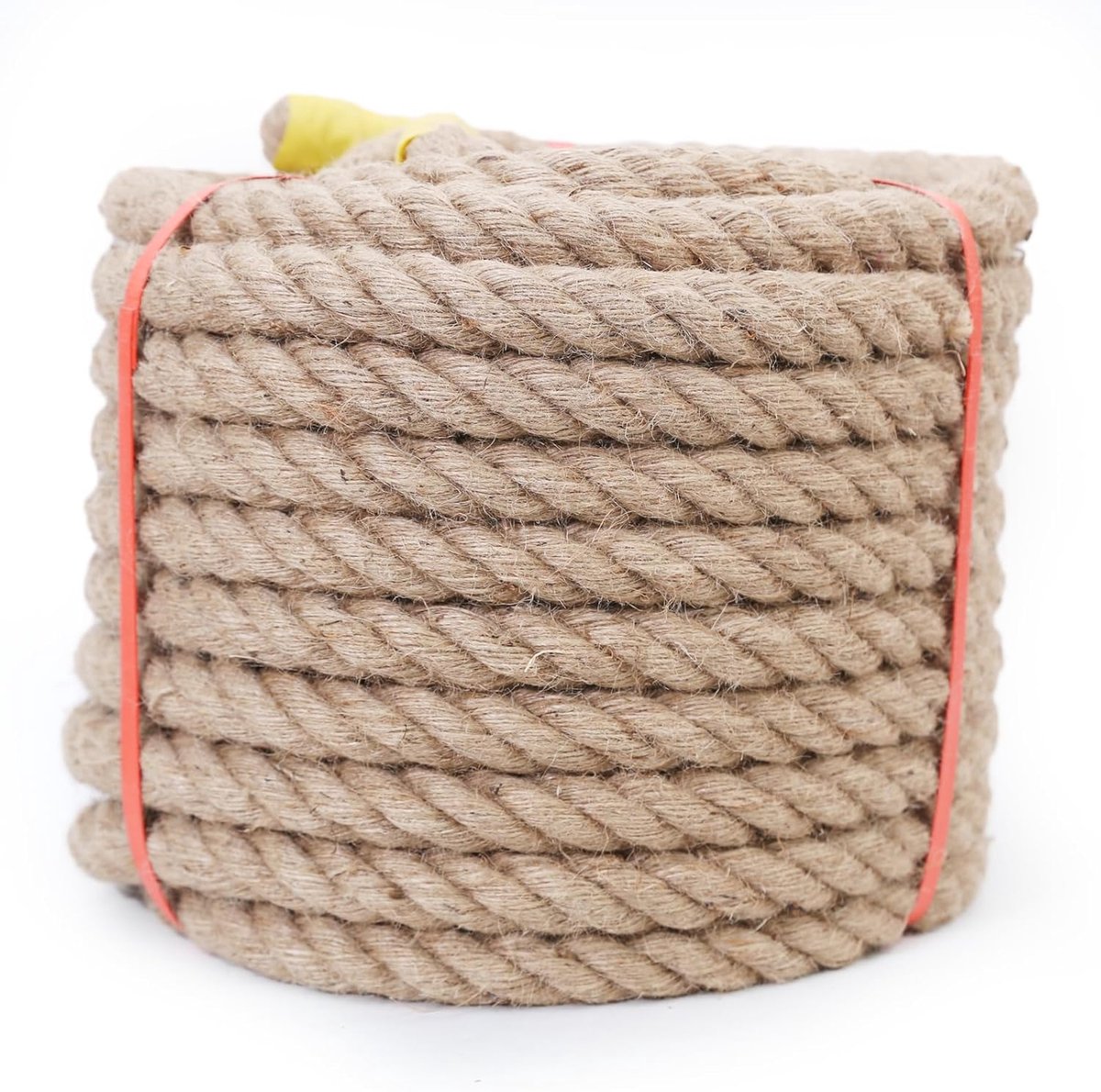 jute touw, gedraaide beugel voor knutselen, tuinieren, klimmen, hangmat, varen, touwtrekken, leuningen, decoratie