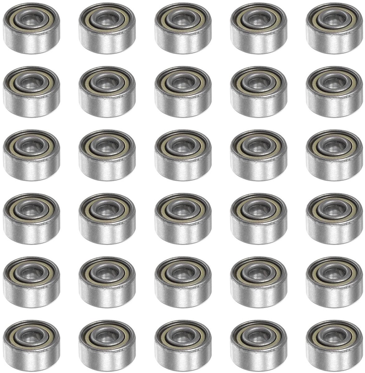 Groefkogellagers 3 mm boring 9 mm OD 3 mm dik koolstofstaal dubbel afgeschermd Z1 lagers voor motoren