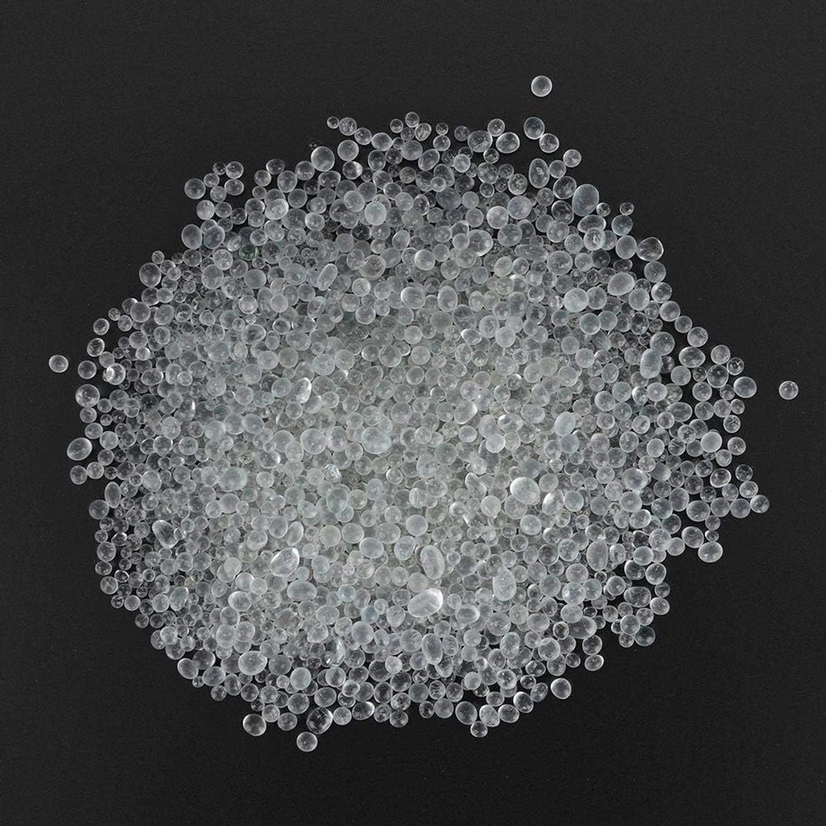 120g glaskralen, glazen sterilisator kralen ballen glaskralen nagel metalen tool sterilisatiedoos voor hoge temperatuur nagelsterilisatordoos silica zand kralen nagelkunstapparatuur