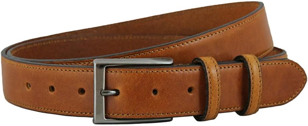 Nette Pantalon Riem - Dames en Heren - 35 mm - Premium Volnerf Leer - Kostuum Riem