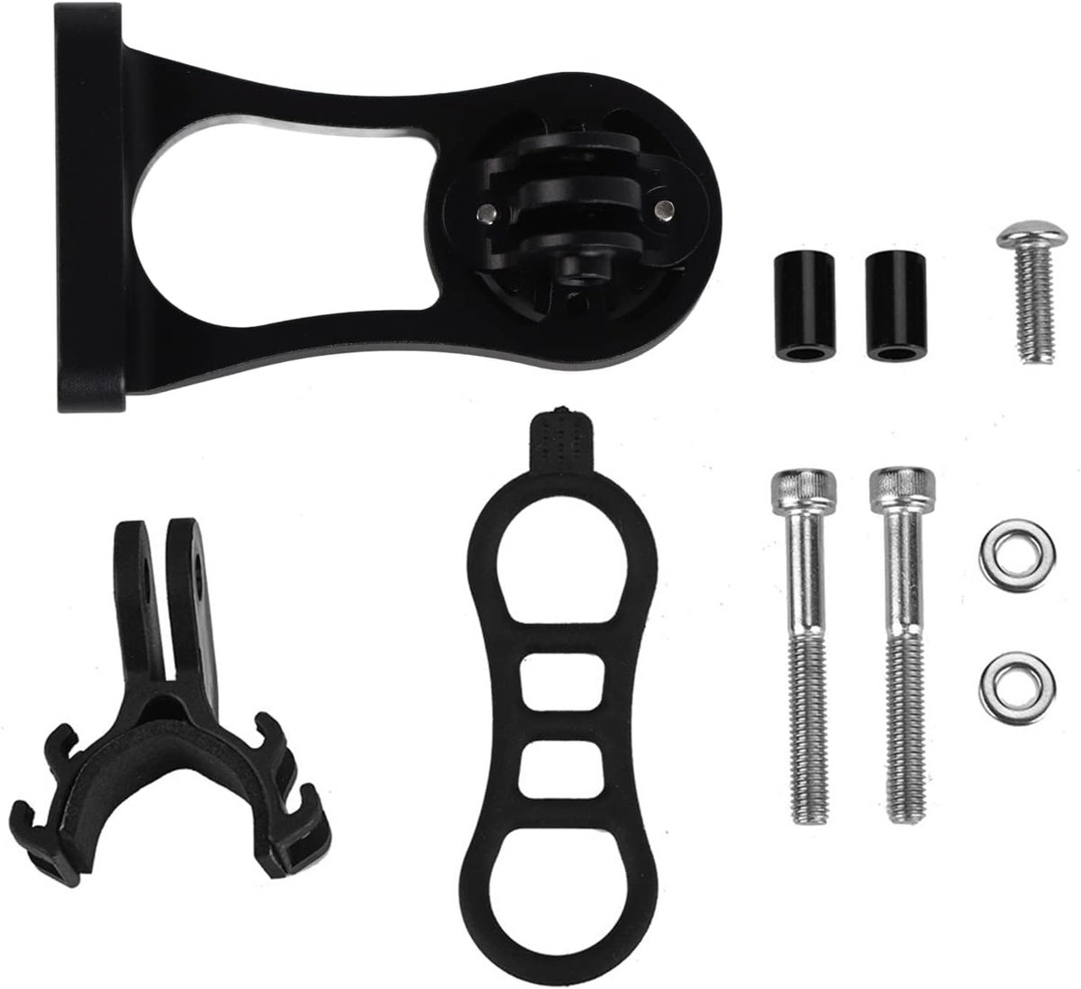 Mount Aluminium Extension Fietsen Kilometerteller Mount Houder voor Fiets Fiets Accessoire (zwart)