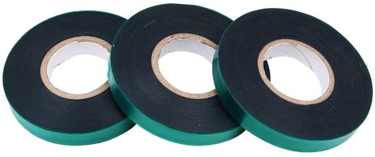 Tuinlint Dikke PVC - Tuin Tie Tape - Plantensteun - Indoor/Outdoor Gebruik - Groene Tuin Tape - Gemakkelijk te Scheuren - Plantentape