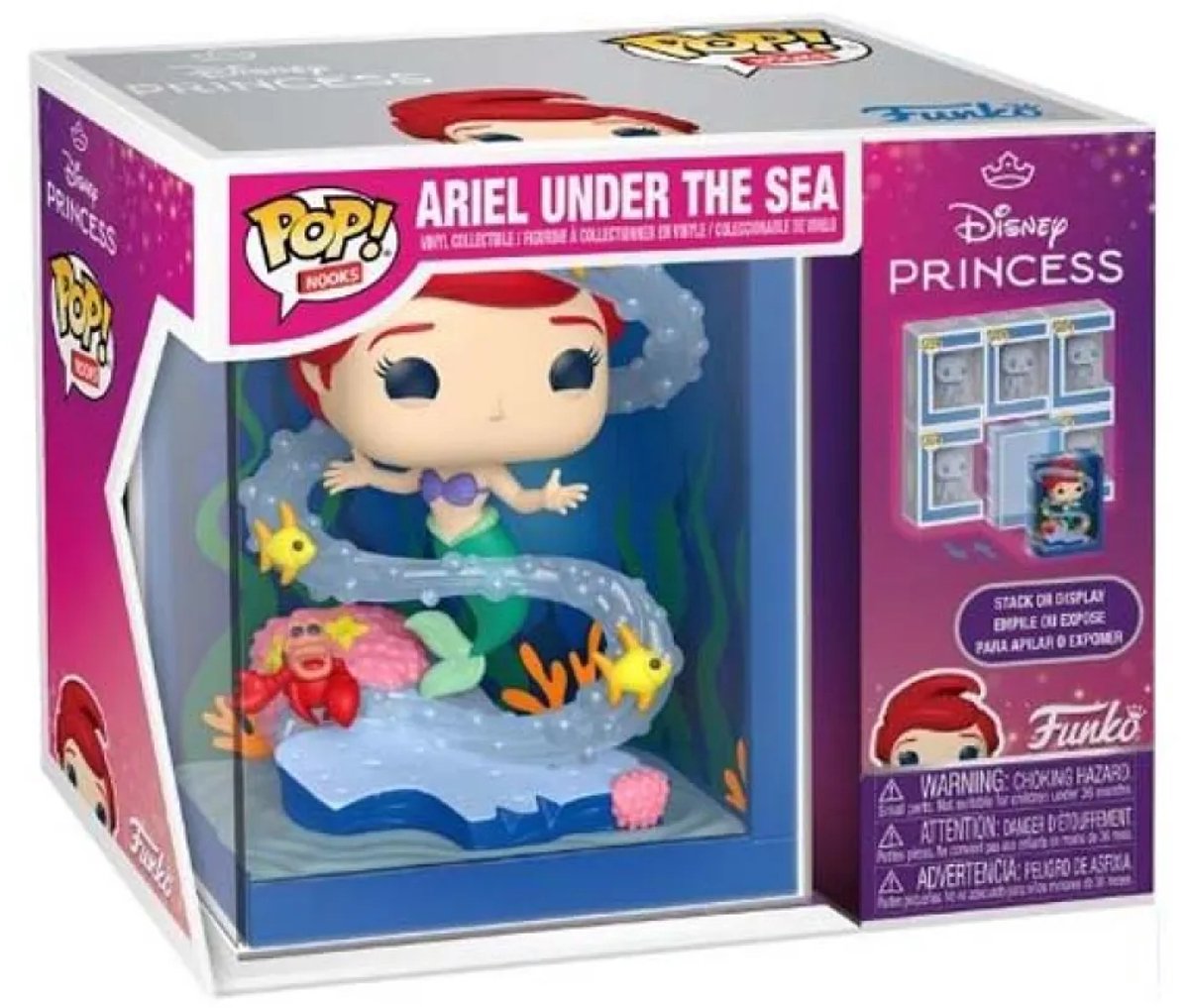 Funko Pop! Nooks: Disney Princess - Ariel under the Sea