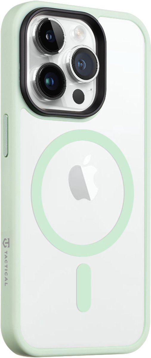 Tactical MagForce hoesje - Geschikt voor iPhone 14 Pro - Beach Green