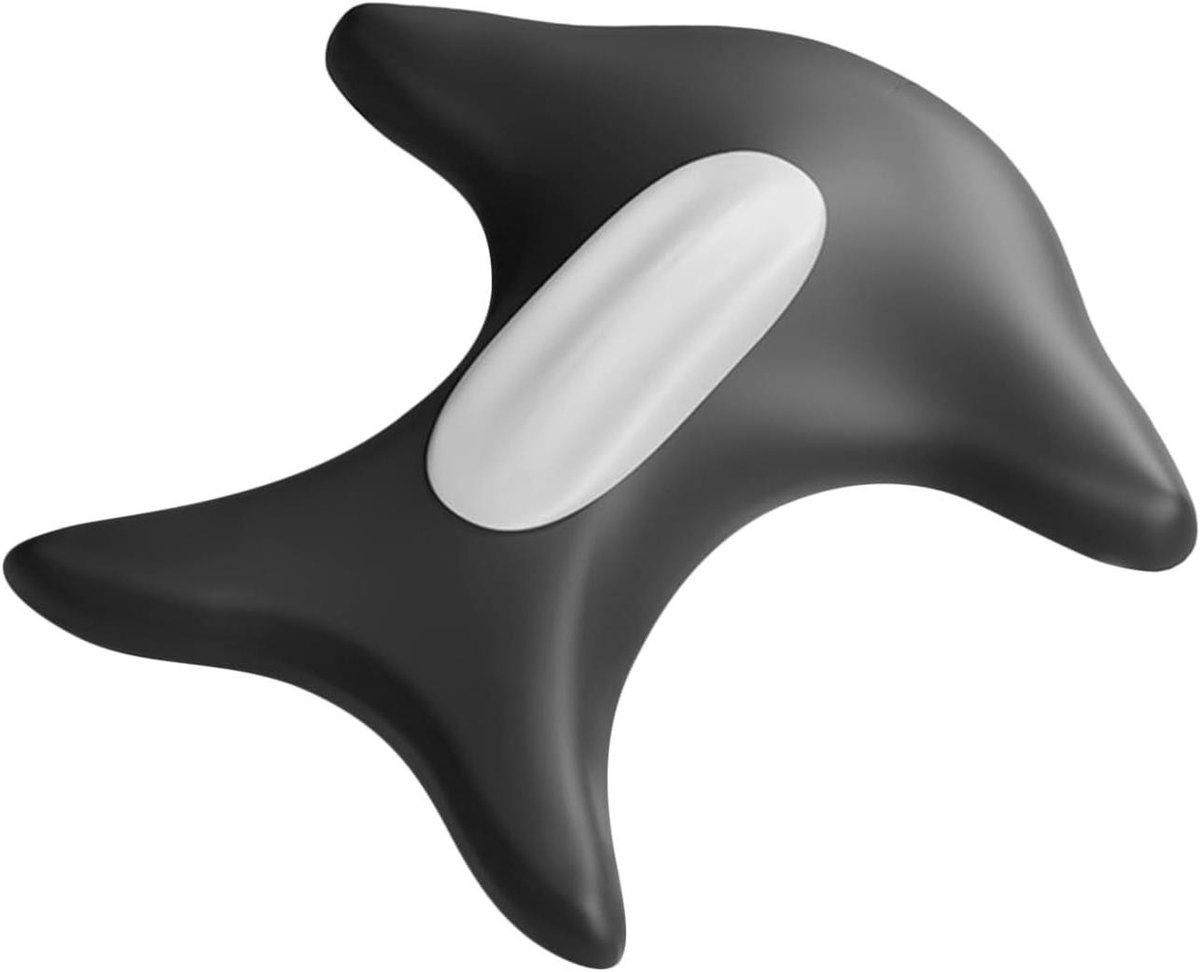 Bekkenbodemtrainer - Dijtrainer Bekken - Spierversterking Bekken - Ergonomische Houdingcorrectie - 23.5 x 14.5 x 6.5 cm - Zwart