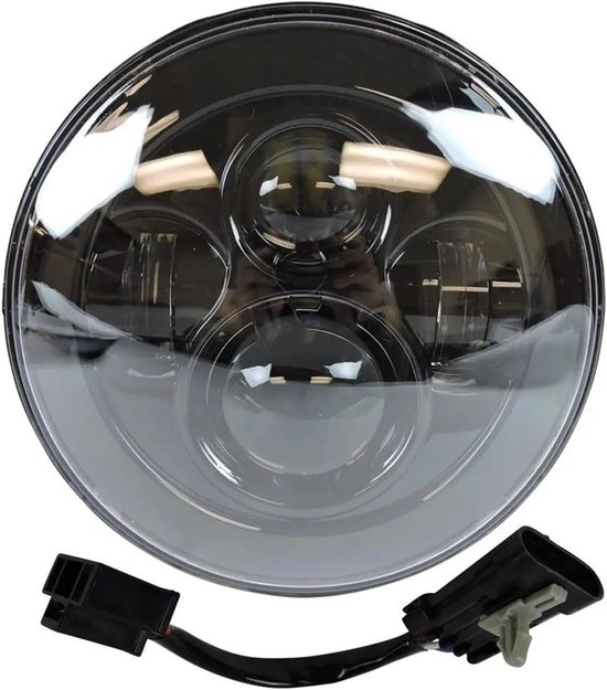 Motor Koplampen Set - Mistlampen Motor - Motor Verlichting - 7 Inch Projector - 7 inch - Zwart — afbeelding 5