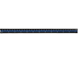 Speed Square - Meetlint Liniaal - Houtbewerking Meten - Nauwkeurige Markeringen - 26.5 cm - Aluminium