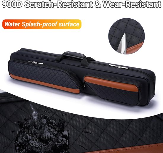 Billiard Keu Tas - Keu Koffer Biljart - Keu Beschermen - Waterdichte 900D Stof — afbeelding 4