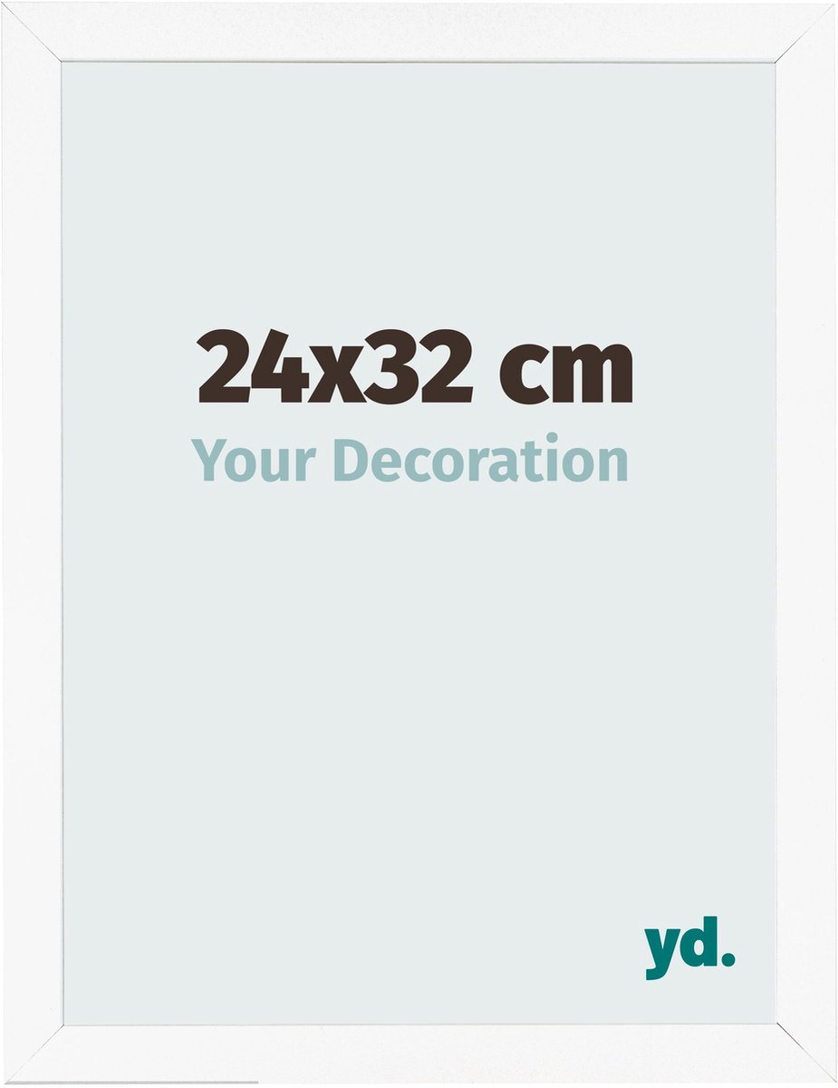 Your Decoration - Fotolijst 24x32 cm - MDF - Wit Mat - Bologna