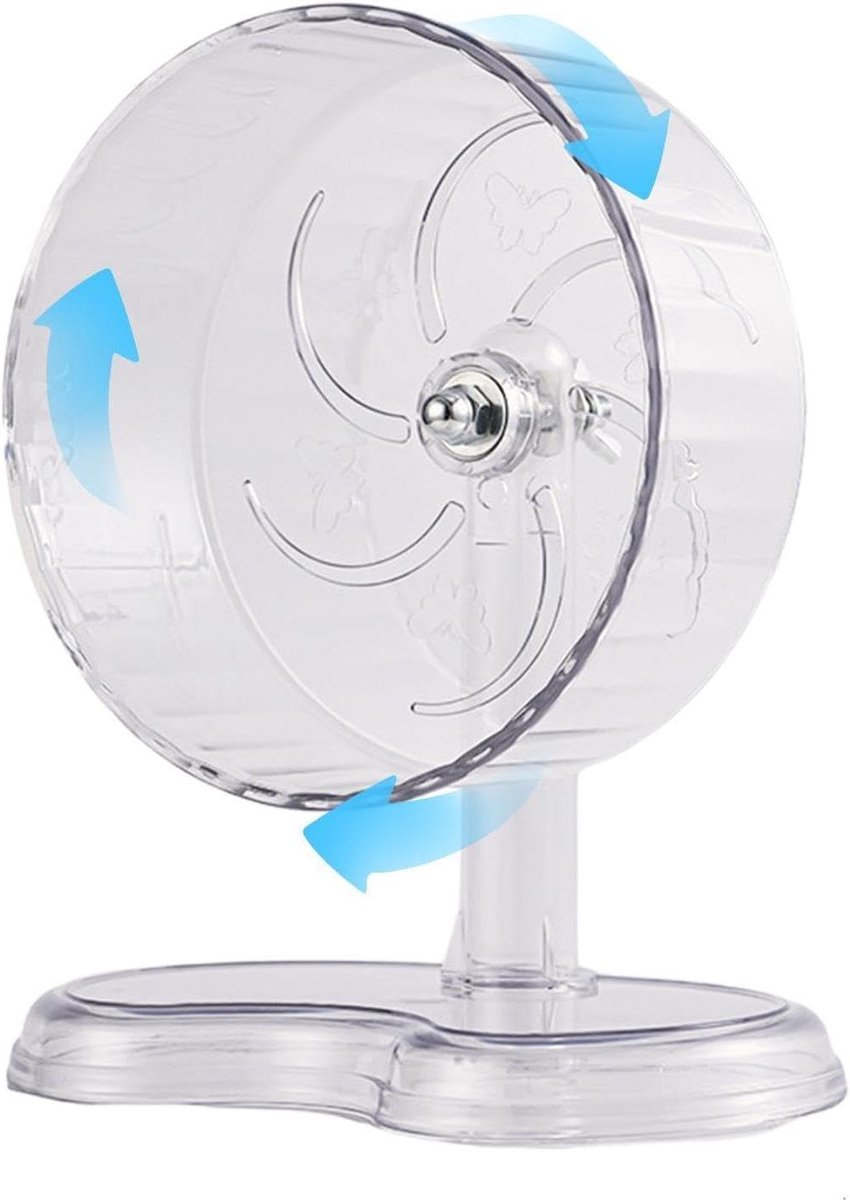 Loopwiel Hamster - Rondlooprad Knaagdier - Huisdier Beweging - Stil Verstelbaar - 24 cm - Niet gespecificeerd