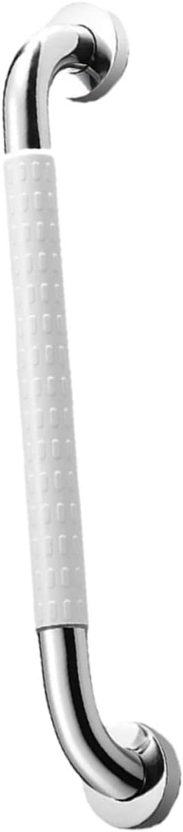 Badkamer Handgreep - Veiligheid Leuning - Ouderen Helpen - Antislip Roestvrij Staal - 43.5X6.5CM - Wit