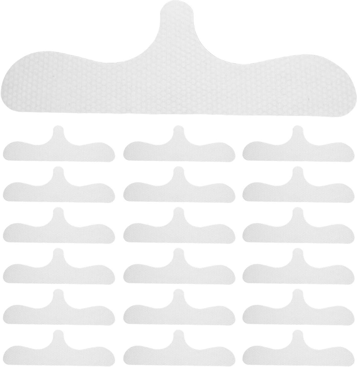 Wegwerp BH Zweetpads - Onderborstliners Zweetabsorberend - Droog en Fris Blijven - Huidvriendelijk Non-woven Materiaal - 49 x 18 cm