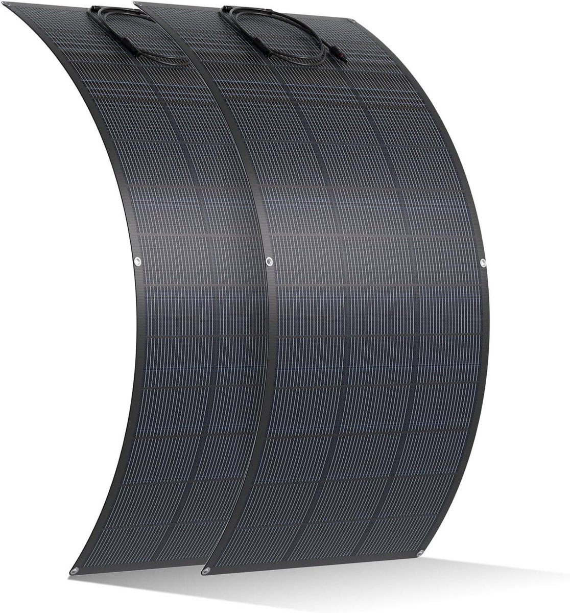 Flexibel Zonnepaneel - Draagbaar Paneel - Energie Opwekken - Hoge Omzetting - 400 Watt - Zwart