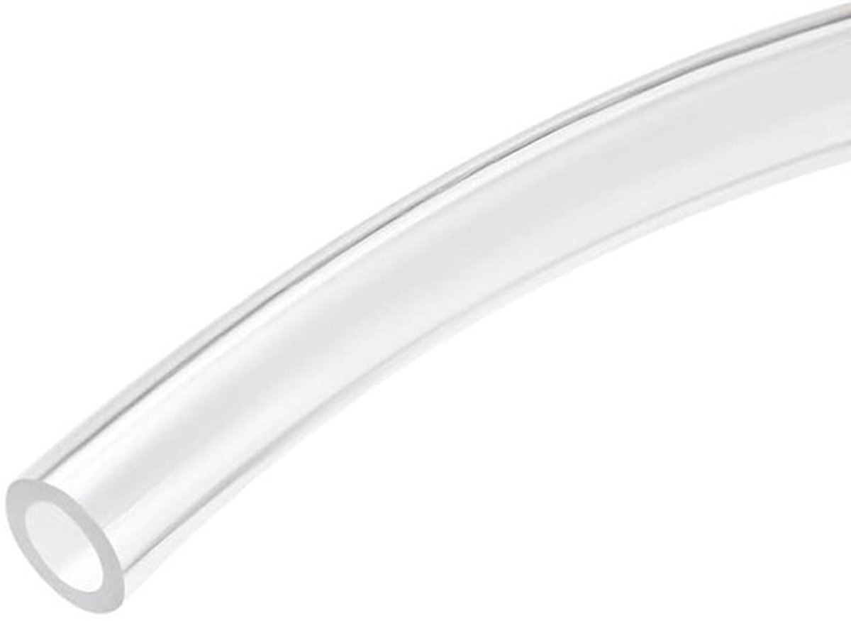 TA-VIGOR Pneumatische Luchtbuis, 10mm OD x 6.5mm ID 10 Meter 32.8ft PU Polyurethaan Luchtcompressor Buis Slang Pijp Clear