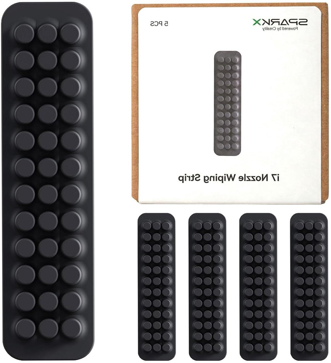 Mondstrip 3D-printer - Nozzle strip - 3D Printen - Officiële Creality - 7.1 x 6.7 x 3.7 cm - Niet gespecificeerd