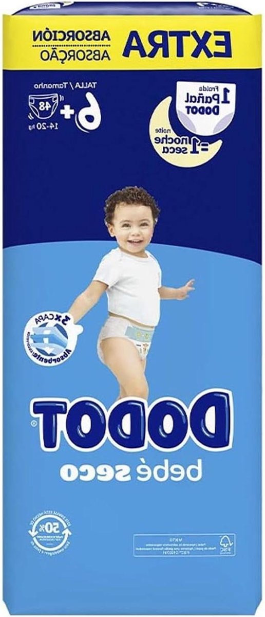 Babyluiers - Wegwerpluiers Jumbo - Droog Blijven - Extra Absorberend - 48 Stuks - Wit