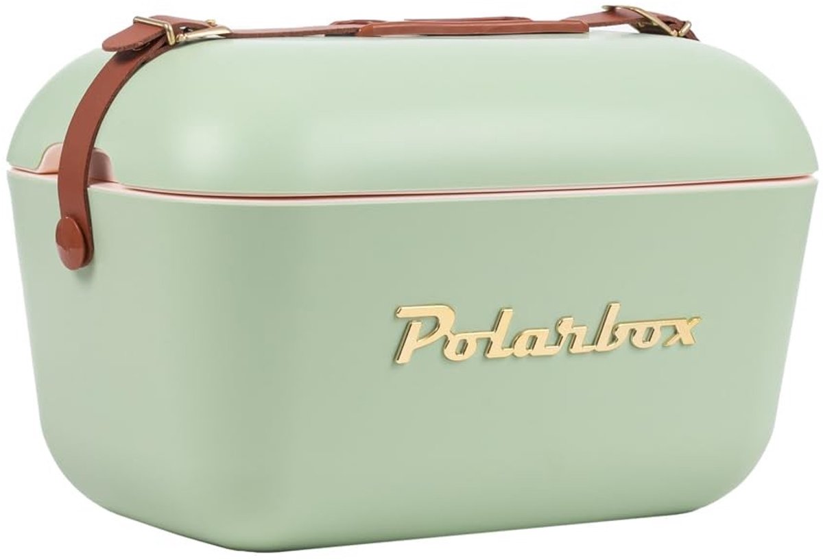 Dailygoods- Koelbox Retrodesign - Koeltas - Thermische Isolatie - Verstelbare Schouderriem - Vrolijke Kleuren - Sterke Koelprestaties