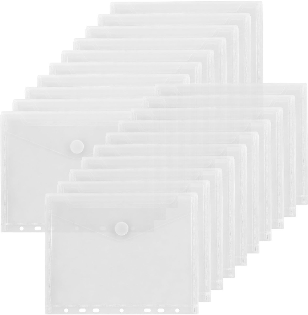 A5 documentenvakken 20 stuks - transparant - waterdicht - organiseer documenten eenvoudig - ShopVlot