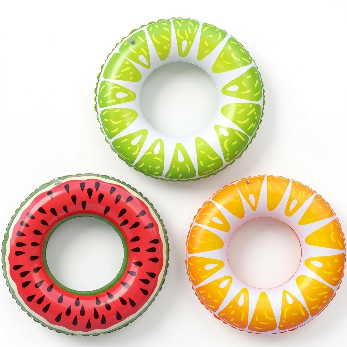 Dailygoods - Set van 3 Opblaasbare Zwembanden voor Kinderen - Perfect voor Zomerplezier