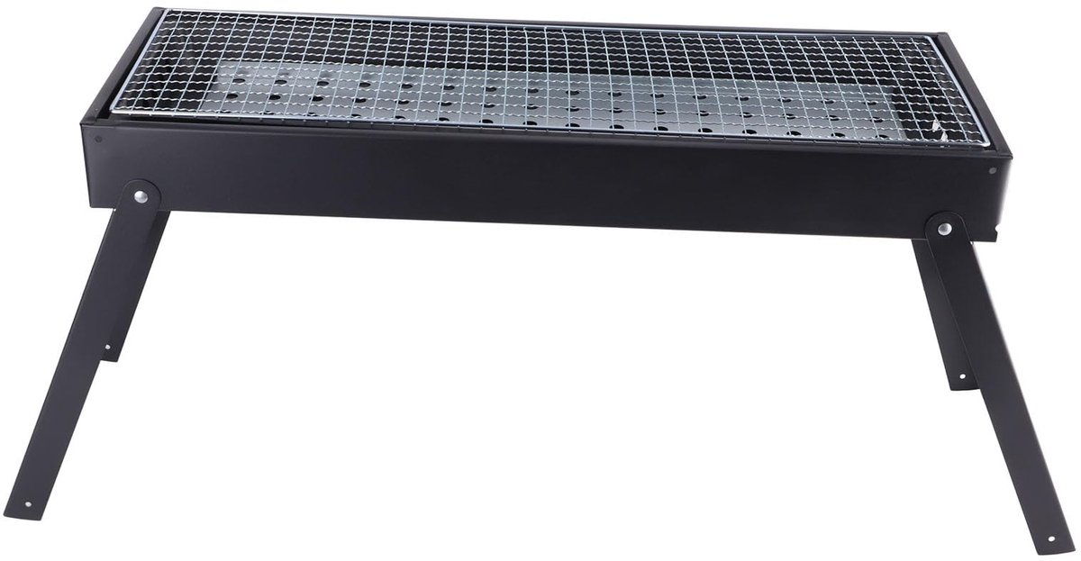 Dailygoods - Houtskool Grill voor Buiten - Vouwbare en Draagbare Grill voor Tuin en Kampeergebruik