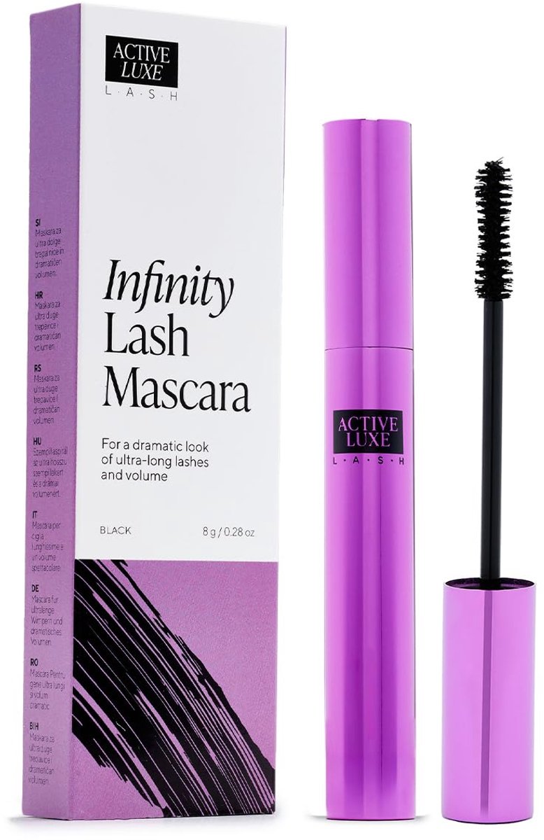 Dailygoods- Mascara Waterproof - Oneindig Lange Wimpers - Vegan Formule - Dramatisch Volume - 10,5 ml - Innovatieve Oplossingen - Wimperserum