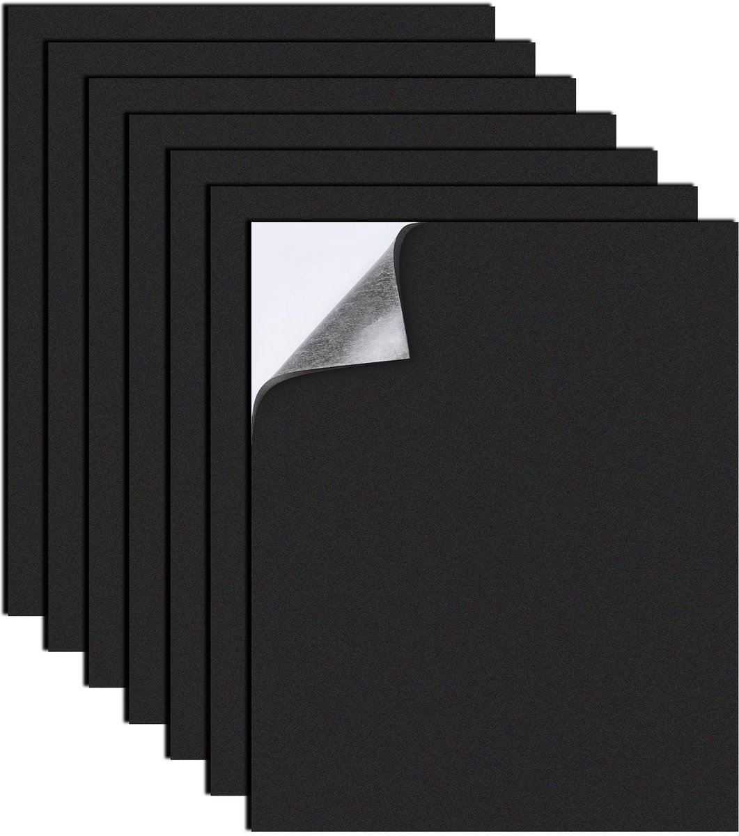 Dailygoods - 7 Stuks Zelfklevende Schuim Bladen - Schuim Mat voor Meubels en DIY