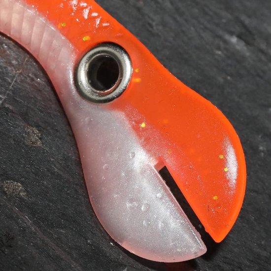 Zachte Vis Lokken - Kunst aas - Vissen - Bionisch ontwerp - 10 cm 6g - Tweekleurig — afbeelding 3