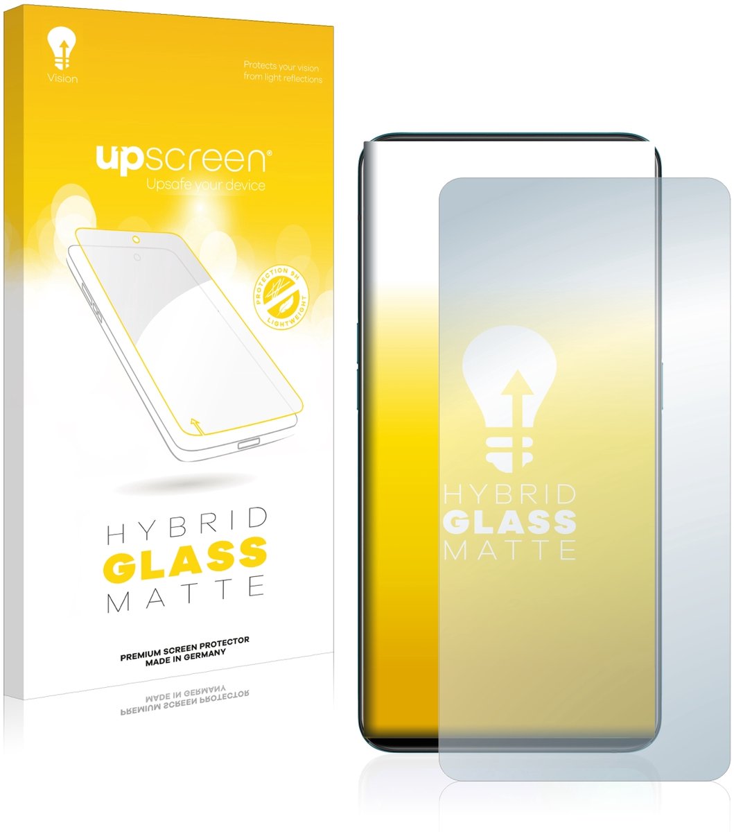 upscreen - Screenprotector voor Oppo Reno 2 - Folie Beschermfolie Beschermglas matte