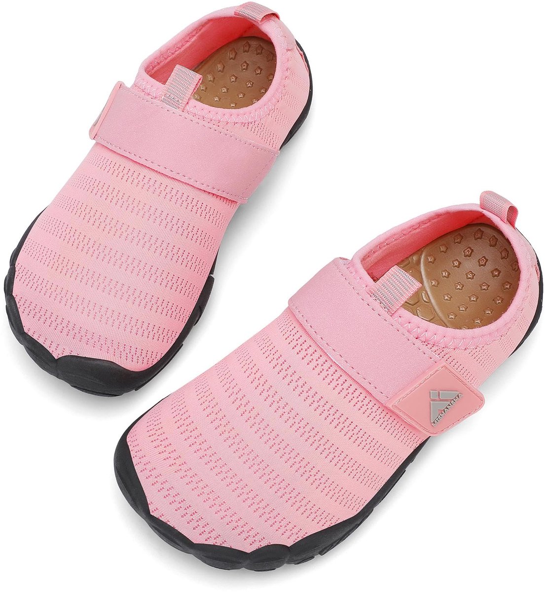 SnelShoppen - Mishansha Waterschoenen Kinderen - Sneldrogend, Antislip, Strandschoenen, Zwembad, Maat 24-35 EU, Eenvoudig Roze, Voor Meisjes en Jongen