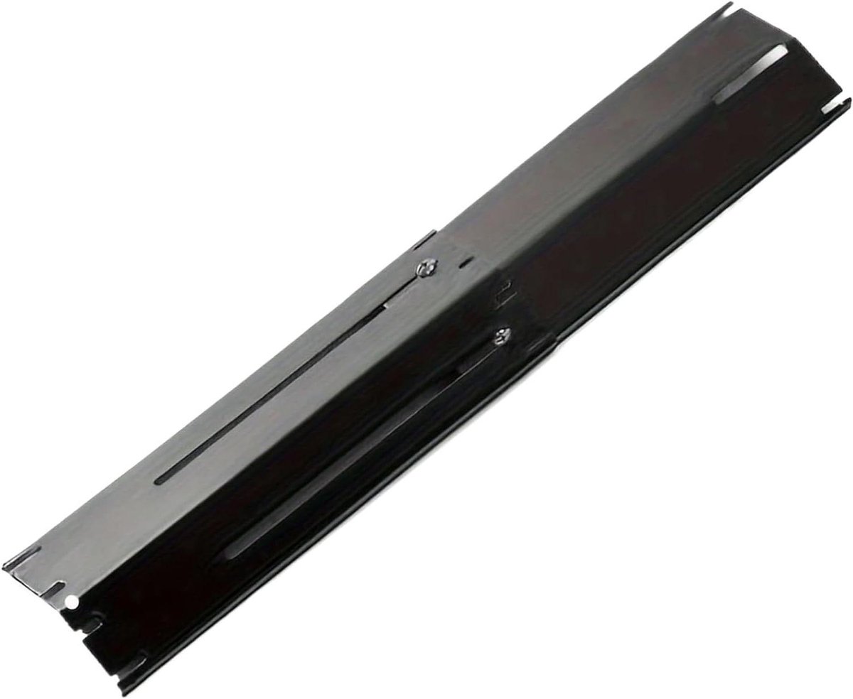 Grill Hitteplaat Vlamverdeler Barbecue Optimale Warmteverdeling Vervormingsbestendig Ontwerp 30 x 15 cm Zilver