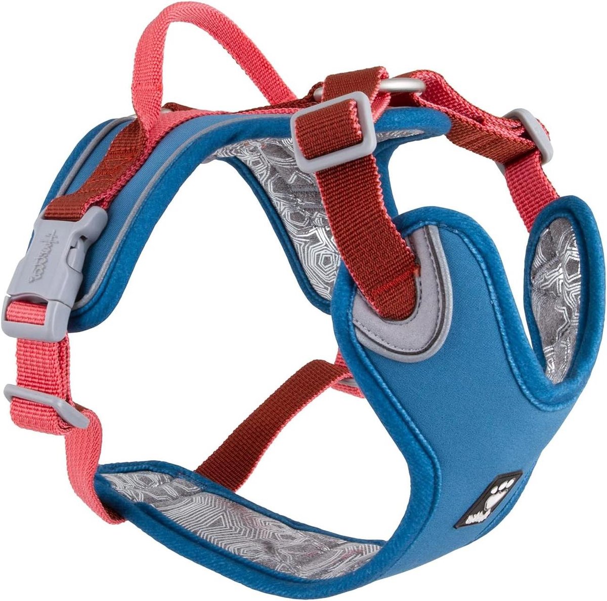 Hondentuigje Verwarming - Borstharnas Hond - Hond Warm Houden - Ergonomisch Ontwerp - 60-80 cm - Blauw