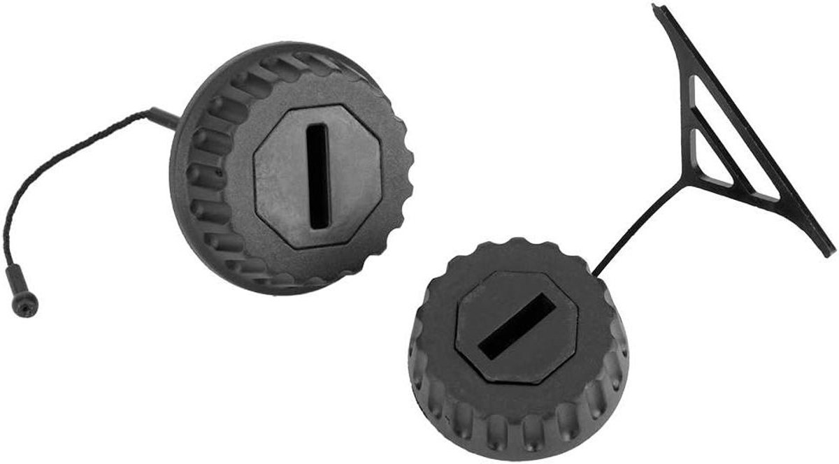 Kettingzaag Accessoires - Olie Dop - Onderhoud Uitvoeren - Betrouwbare Vervanging - 5 cm Diameter - Zwart