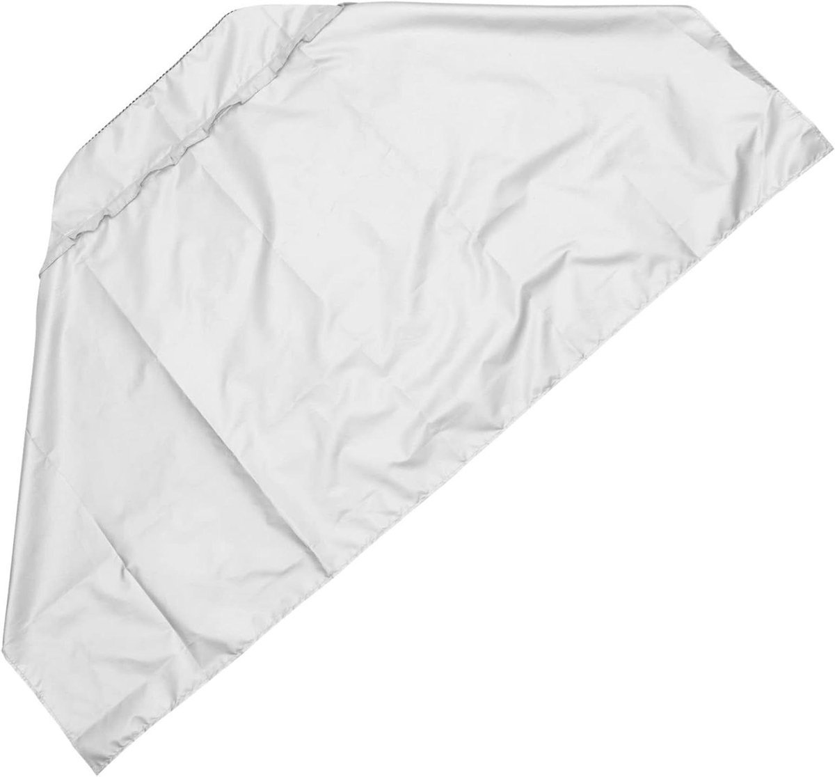 Wasmachinehoes Wasmachine deksel Apparaat beschermen Verstelbare rits 53x55x94 cm Zilver