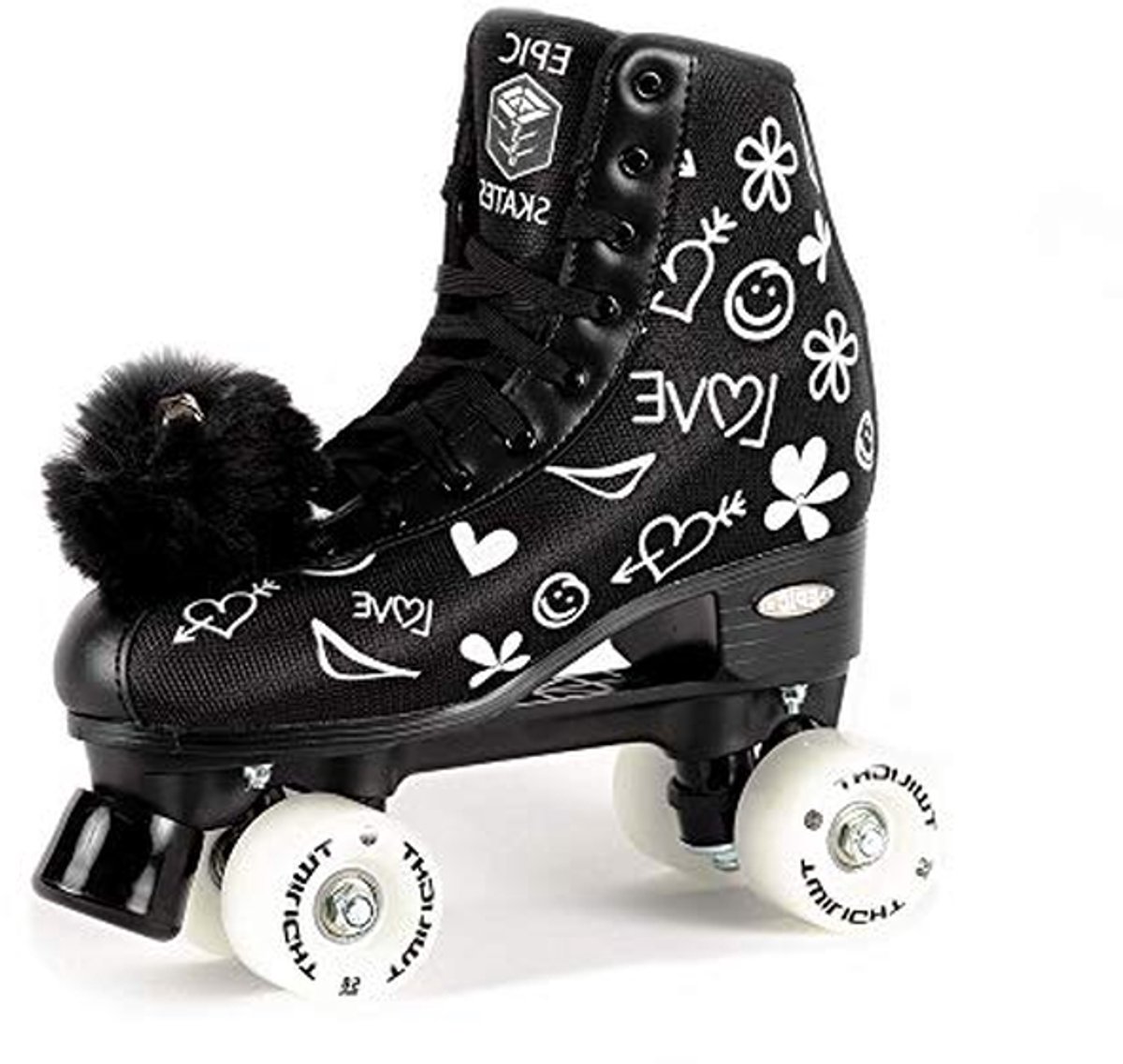 Quad Rolschaatsen Schaatsen Skates Buiten schaatsen Oplichtende wielen