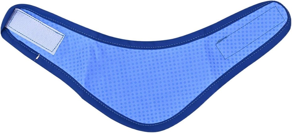 Hondenkoelband - Verkoelende halsdoek - Hitte tegengaan - Herbruikbare verkoeling - Verstelbaar - Blauw