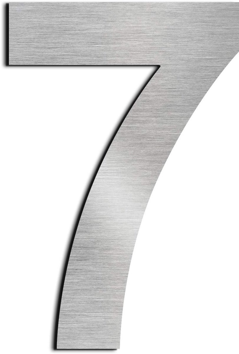 Dailygoods - 3in Huisnummer van Edelstaal - Compact en Duurzaam