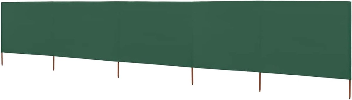 Windscherm 4-delig - Windvanger Privacydoek - Bescherming tegen wind - Opvouwbaar ontwerp - 400 x 120 cm - Wit