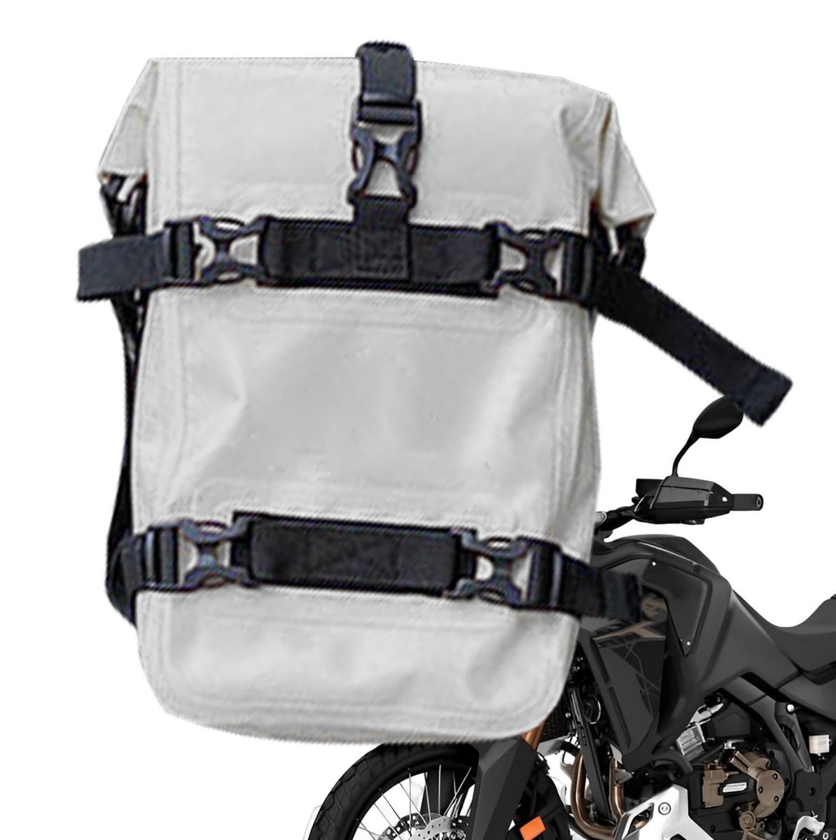 Dailygoods - Universele Zadeltassen voor Motorfiets - Waterdicht en Verstelbaar Ontwerp