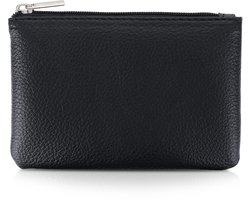 Dames Muntportemonnee - Mini Zipper Wallet met Lychee Patroon