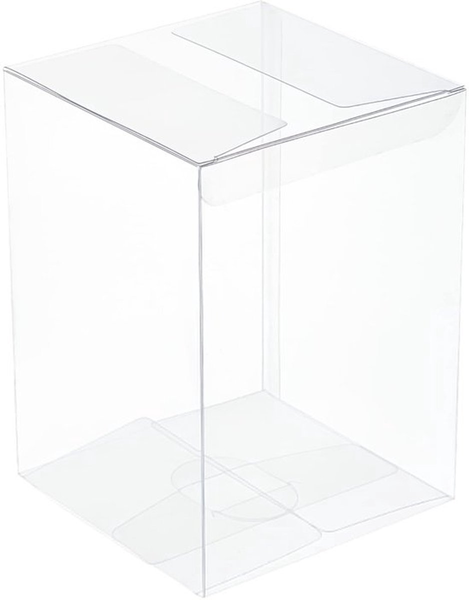 Geschenkdozen 15 Stuks - Transparante PVC Dozen - Bruiloft/Party Verpakking - Treat/Candy Dozen - 10x10x14cm - Creatieve Verpakking - Cadeauverpakking