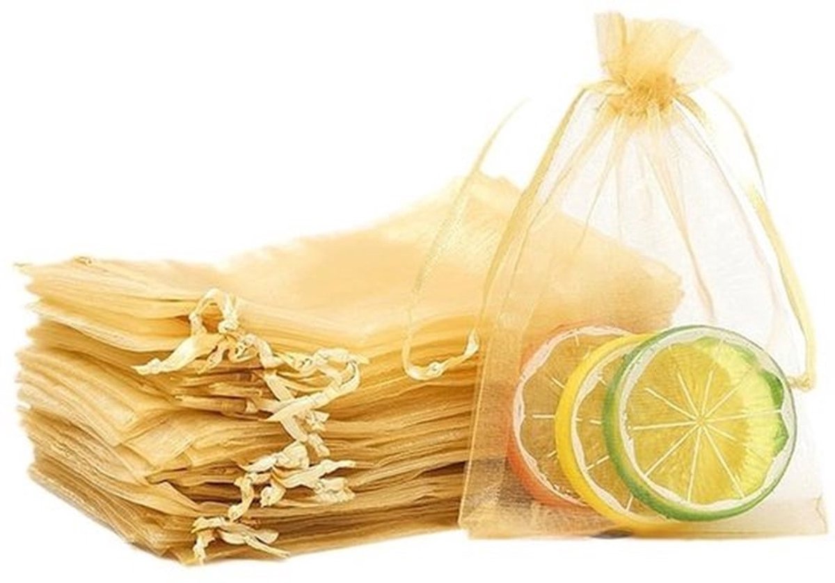 - Organza Zakjes - Kleurige Cadeauzakjes - Voor Feestjes en Huwelijken - 10 x 12 cm - Cadeaus - Decoratie - Geschikt voor elke gelegenhei