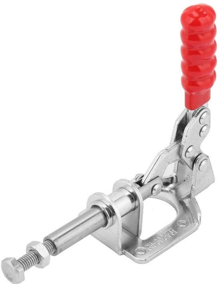 - Toggleklem - Snelle bevestiging - Hoogwaardige ijzeren klem - Rood - klemmen - Bevestigingsmateriaal - Geschikt voor diverse toepassingen...