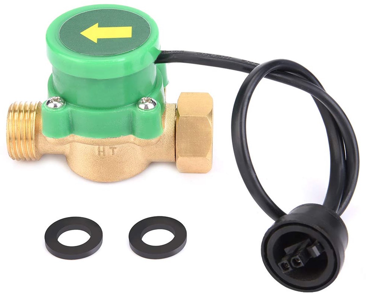 Dailygoods - 220V Water Flow Switch voor Waterpomp - Slimme Druk Automatische Regelklep