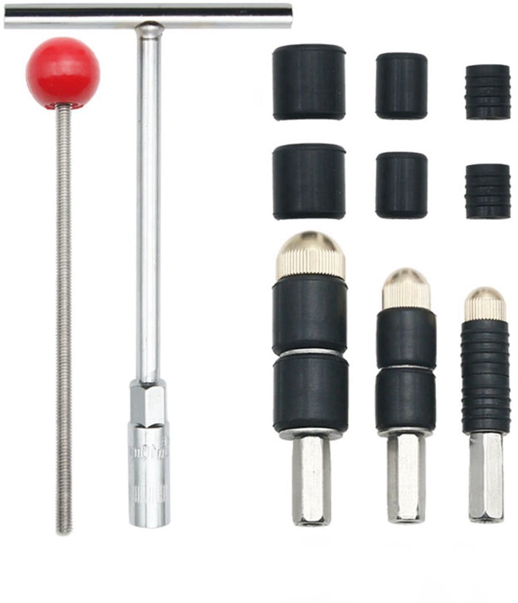Dailygoods - Universele Water Stopper Kit - Water Stopper Tools met Steeksleutel en Rubber Covers